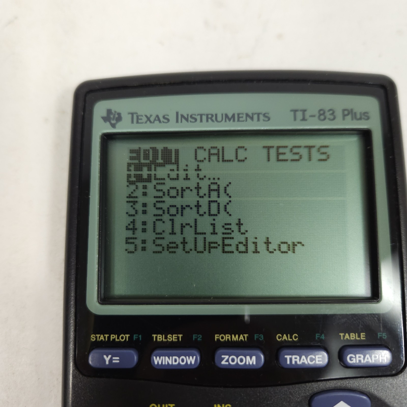 Texas Instruments Ti-83 Plus Graphing Calculator