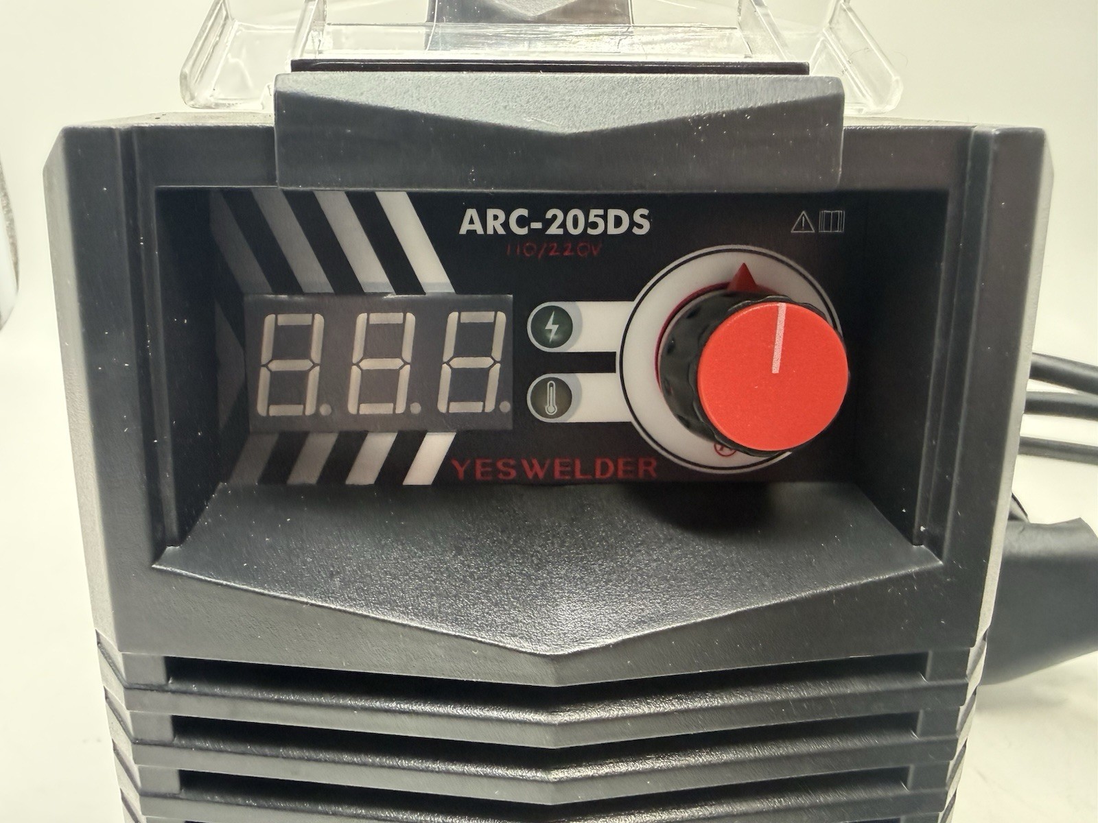 YESWELDER ARC-205DS Stick Welder AC/DC Welding Machine w Cables Dual Voltge 205a