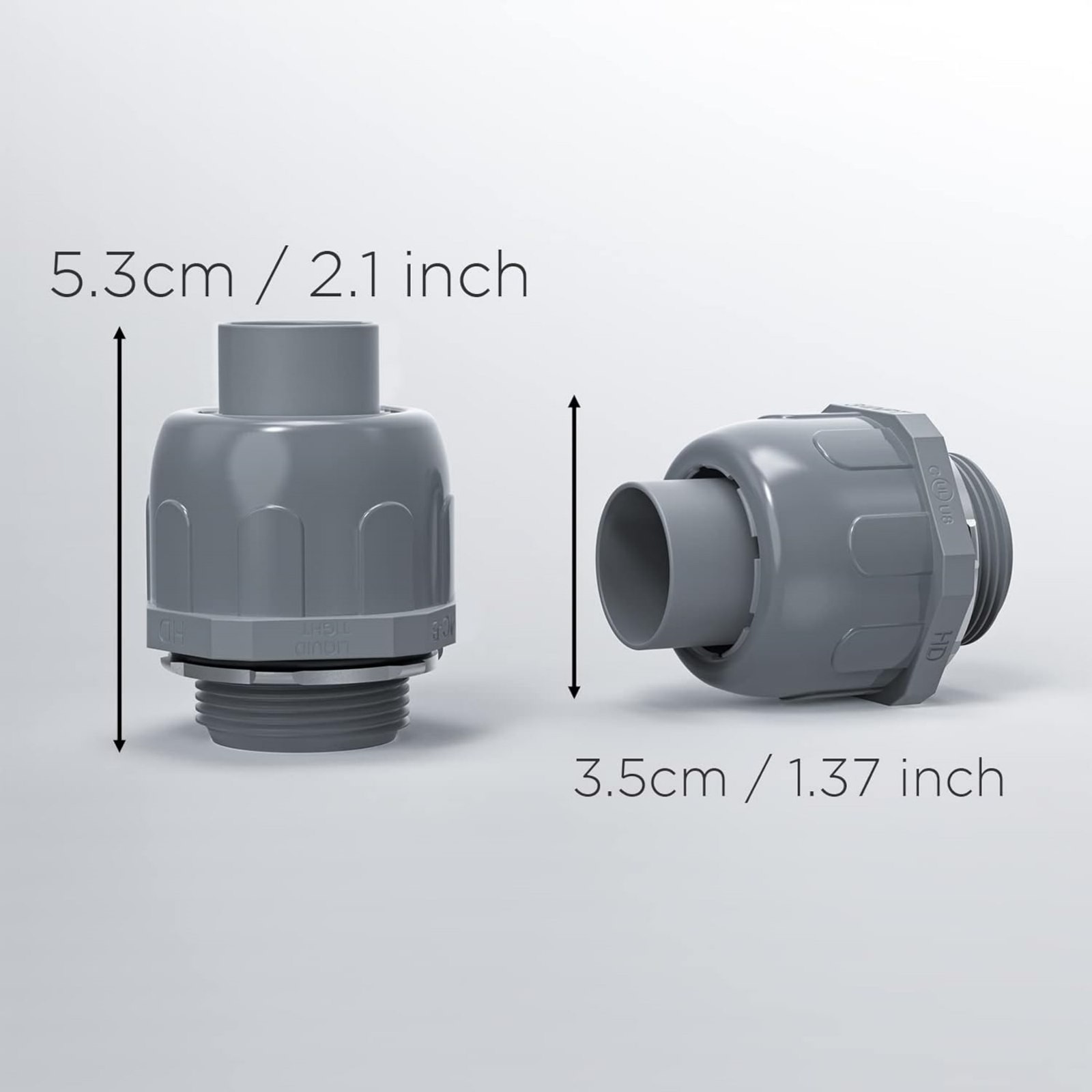 New Non-metallic Liquid Tight Conduit Connector For 125 °C Temperature Index
