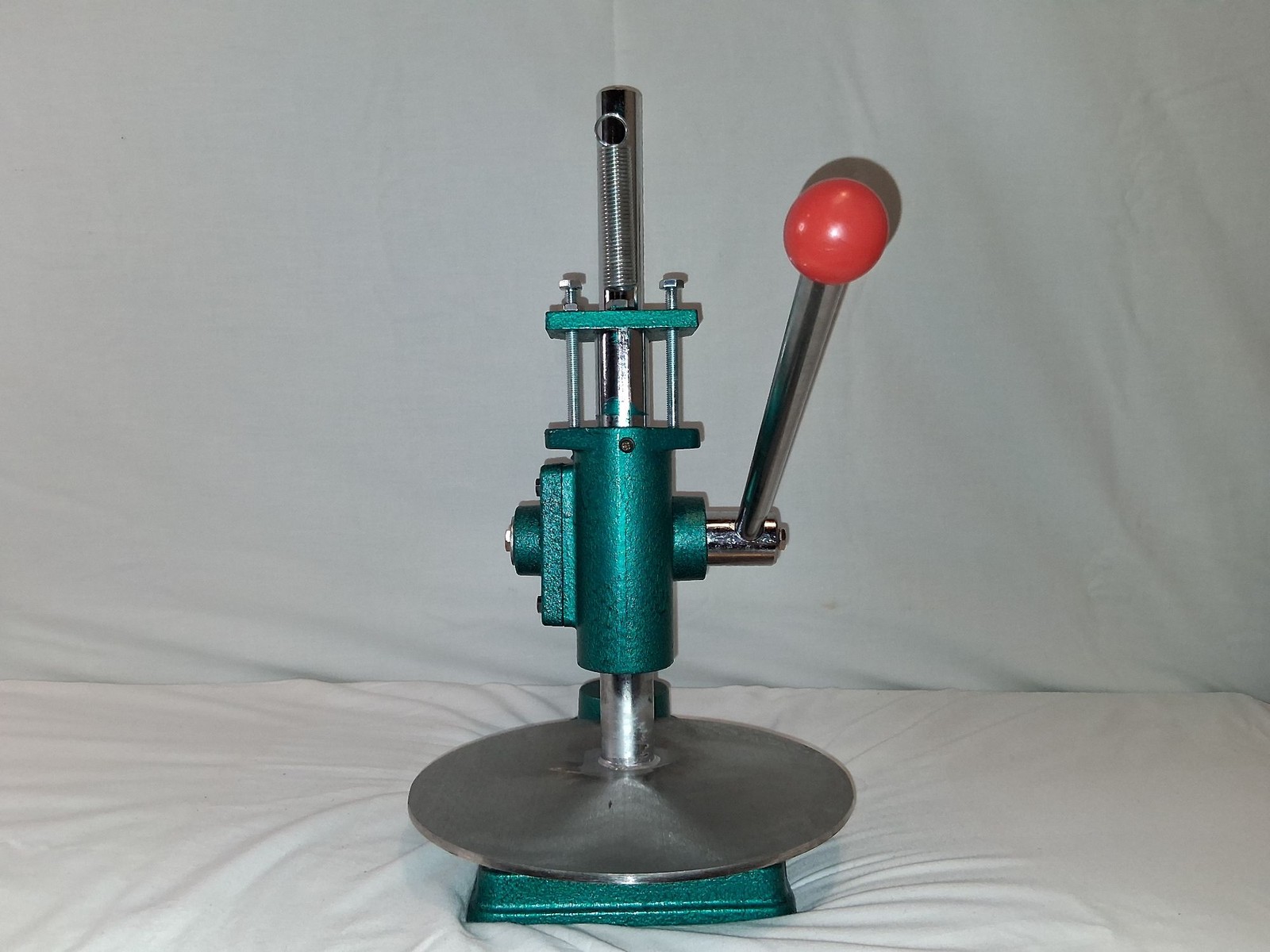 VEVOR 9.5 inch Manual Pizza Dough Press Machine Stainless Pastry Sheeter