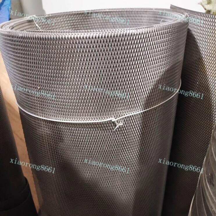 2000mm X 300mm X 0.5mm Metal Titanium Mesh Sheet Perforated Plate Expanded
