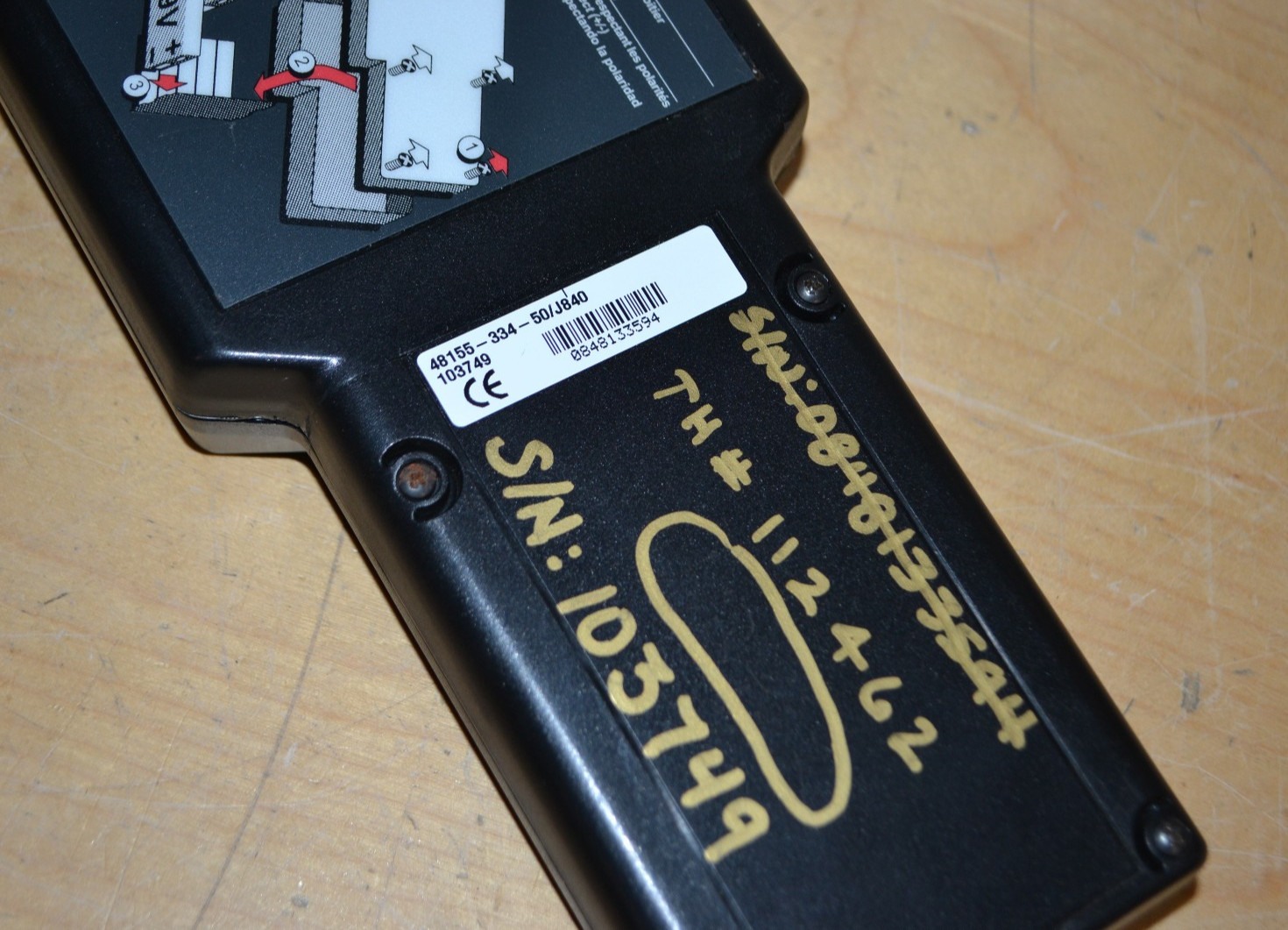 Square D Schneider Electric ~ S33594 Hand Held Breaker Tester (HHTK) ~ UNIT ONLY