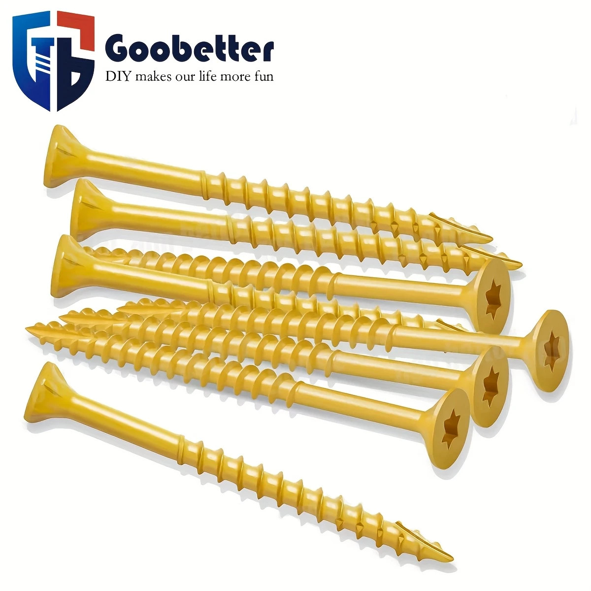 #8 #9 #10 Deck Screws T25 Torx Drive Self Tapping Wood Decking Fencing Screws US