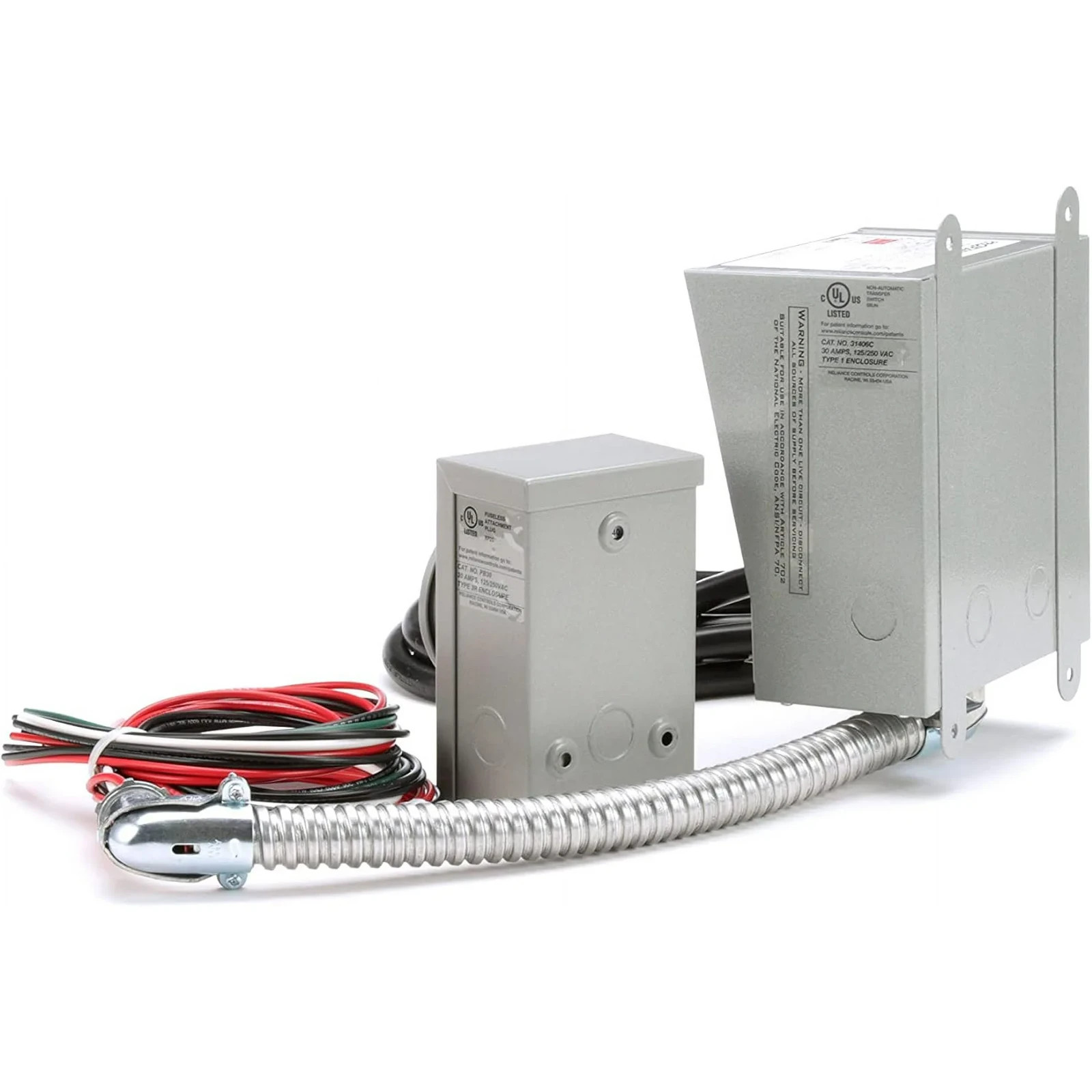 Reliance Controls Pro/Tran Series 31406CRK Transfer Switch Kit, 1-Phase, 60 A