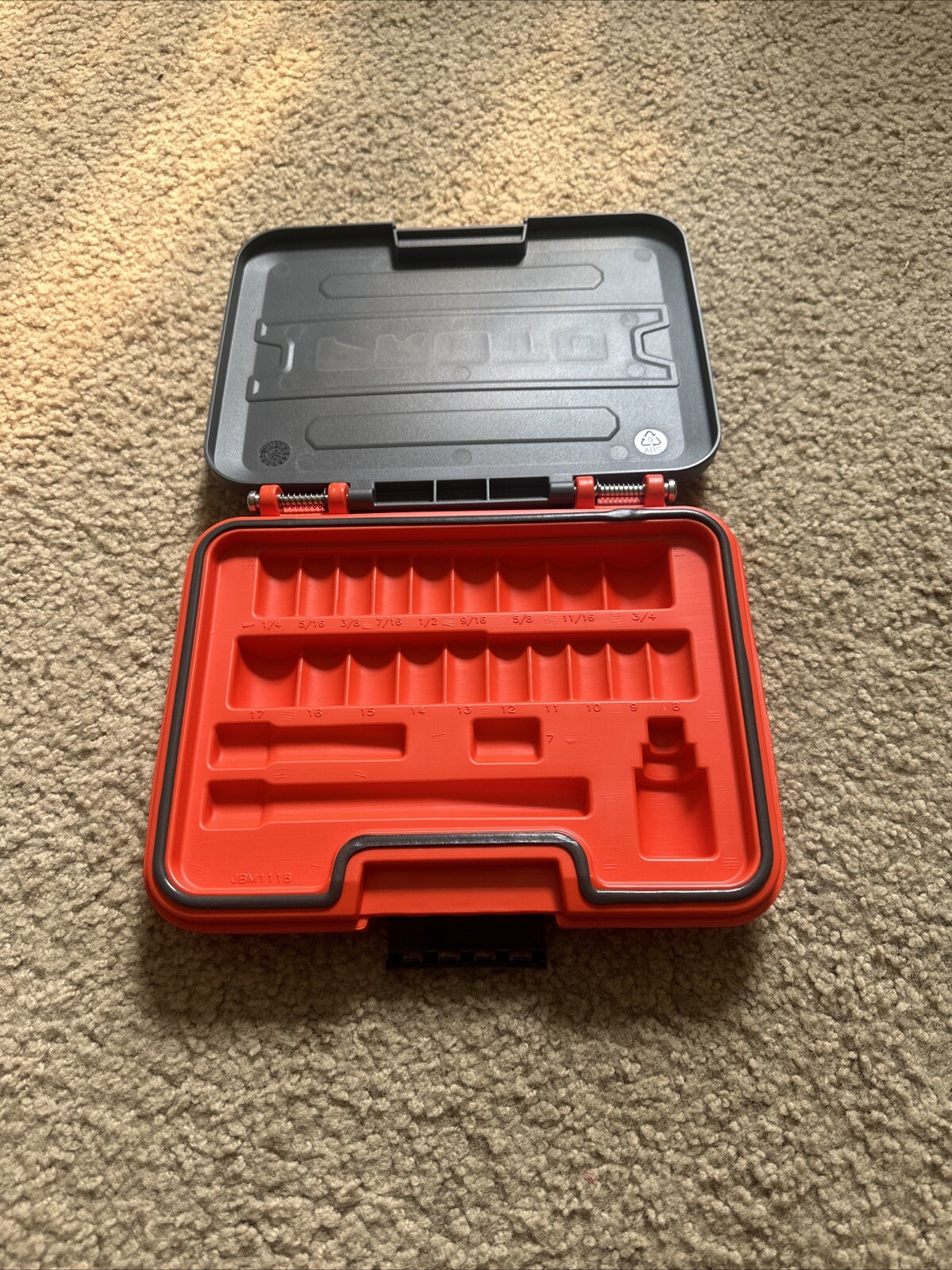 PROTO JBM1118 Socket Storage Case 23pc CASE ONLY