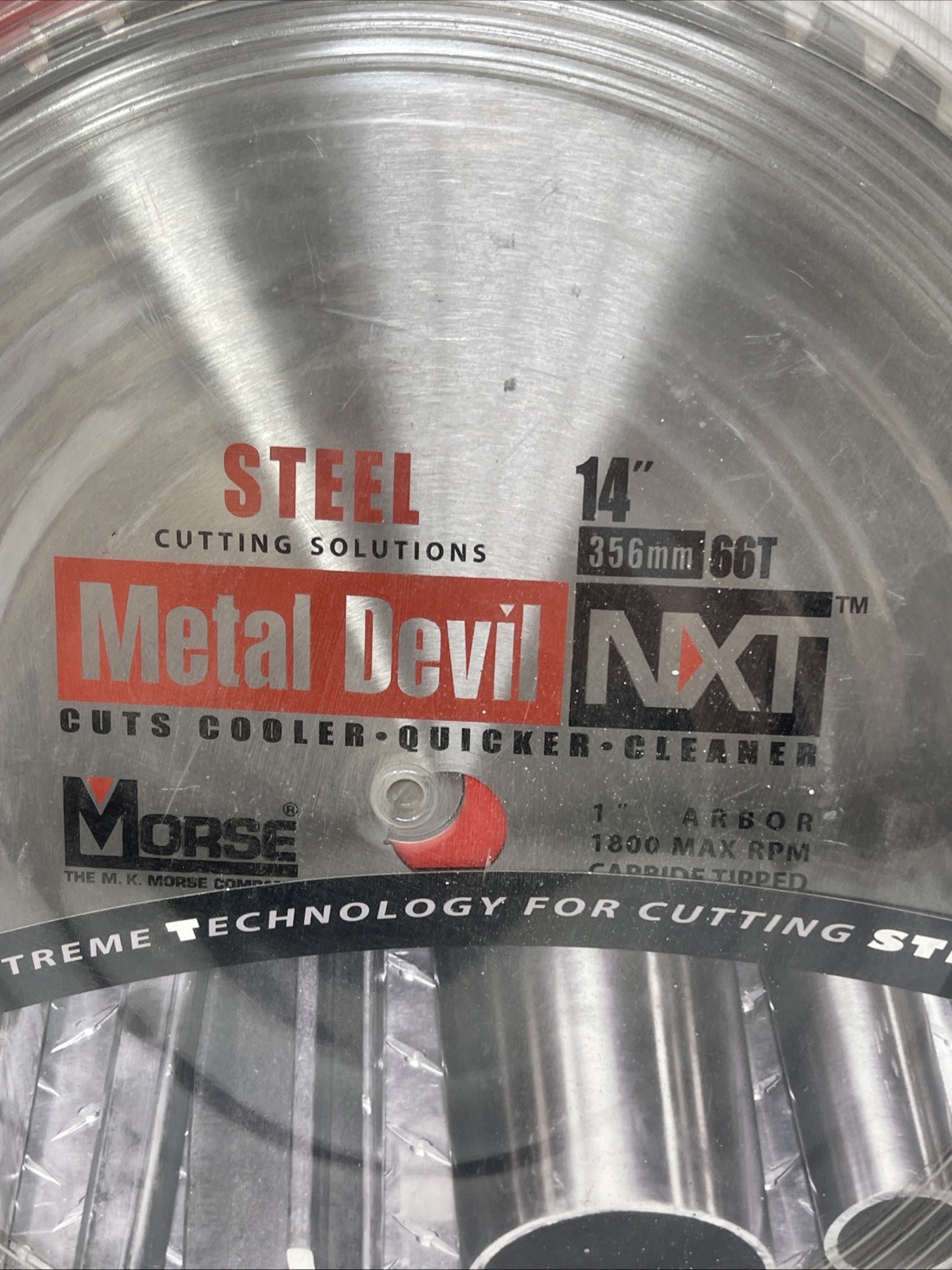 MK Morse 101318 Metal Devil NXT Circular Saw Blade 14”, 66 Teeth NEW, For Steel