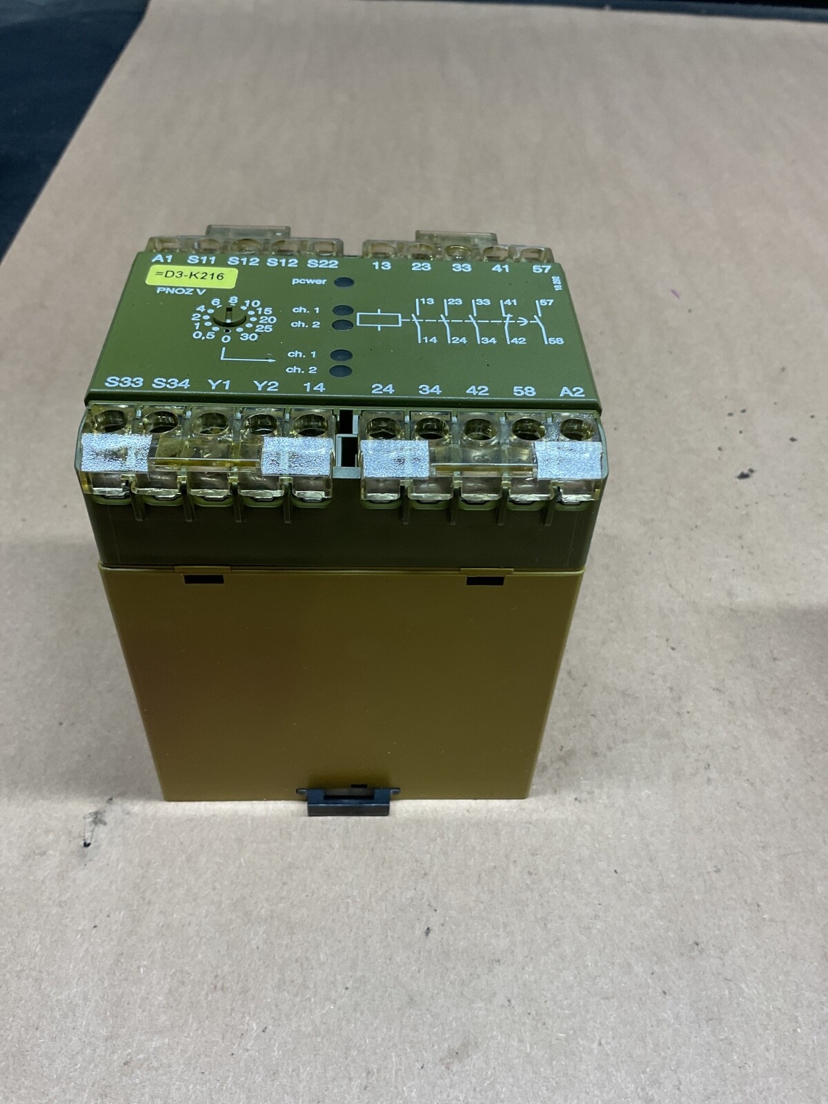 PILZ PNOZ V 474790 SAFETY RELAY, 24-VDC #4002PT129