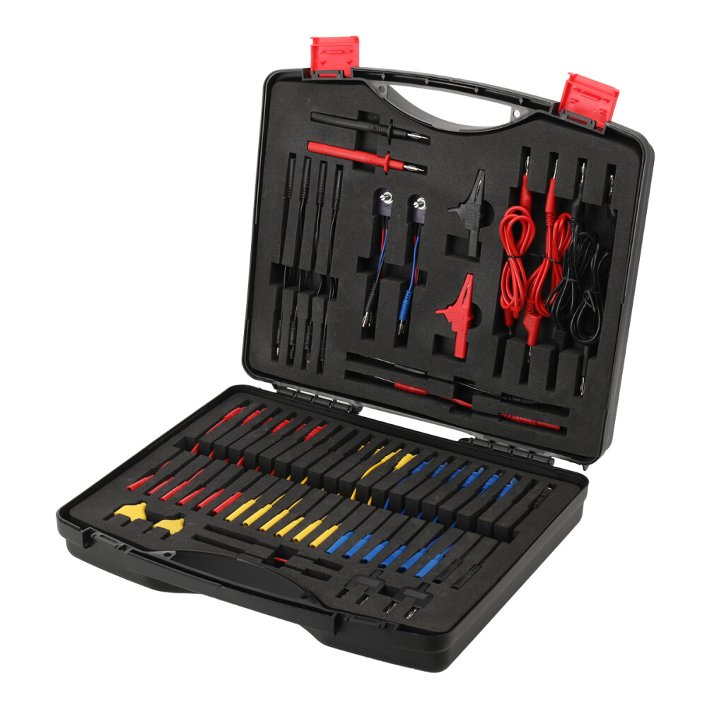 Automotive Circuit Test Leads Kit 92PCS Multimeter Test Leads Kit w/Accessaries