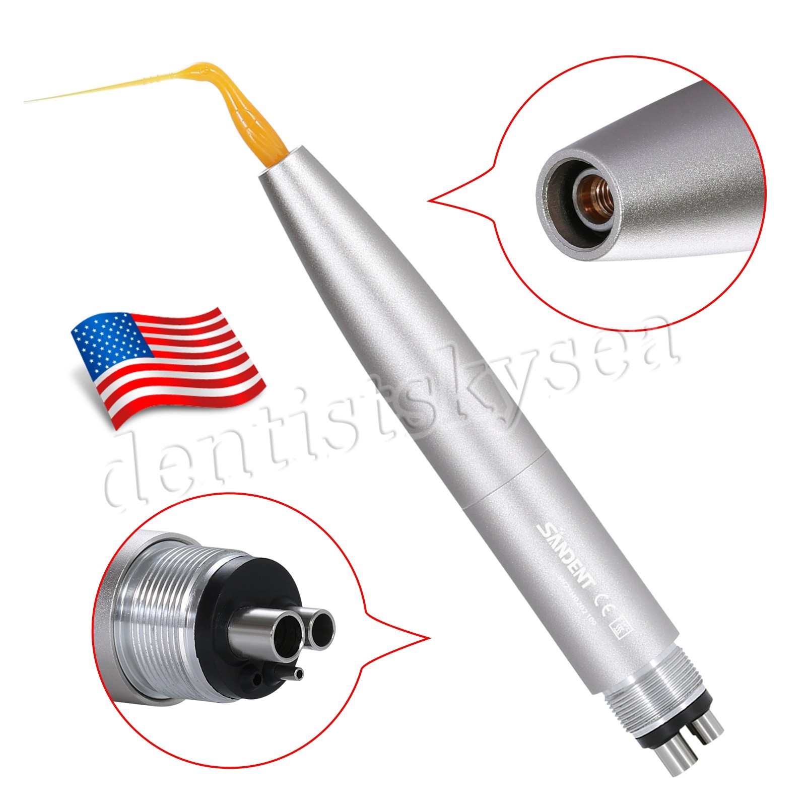 Dental Endo Irrigation Tip Irrigator VDW EDDY KaV NSK Air Scaler Handpiece Tips