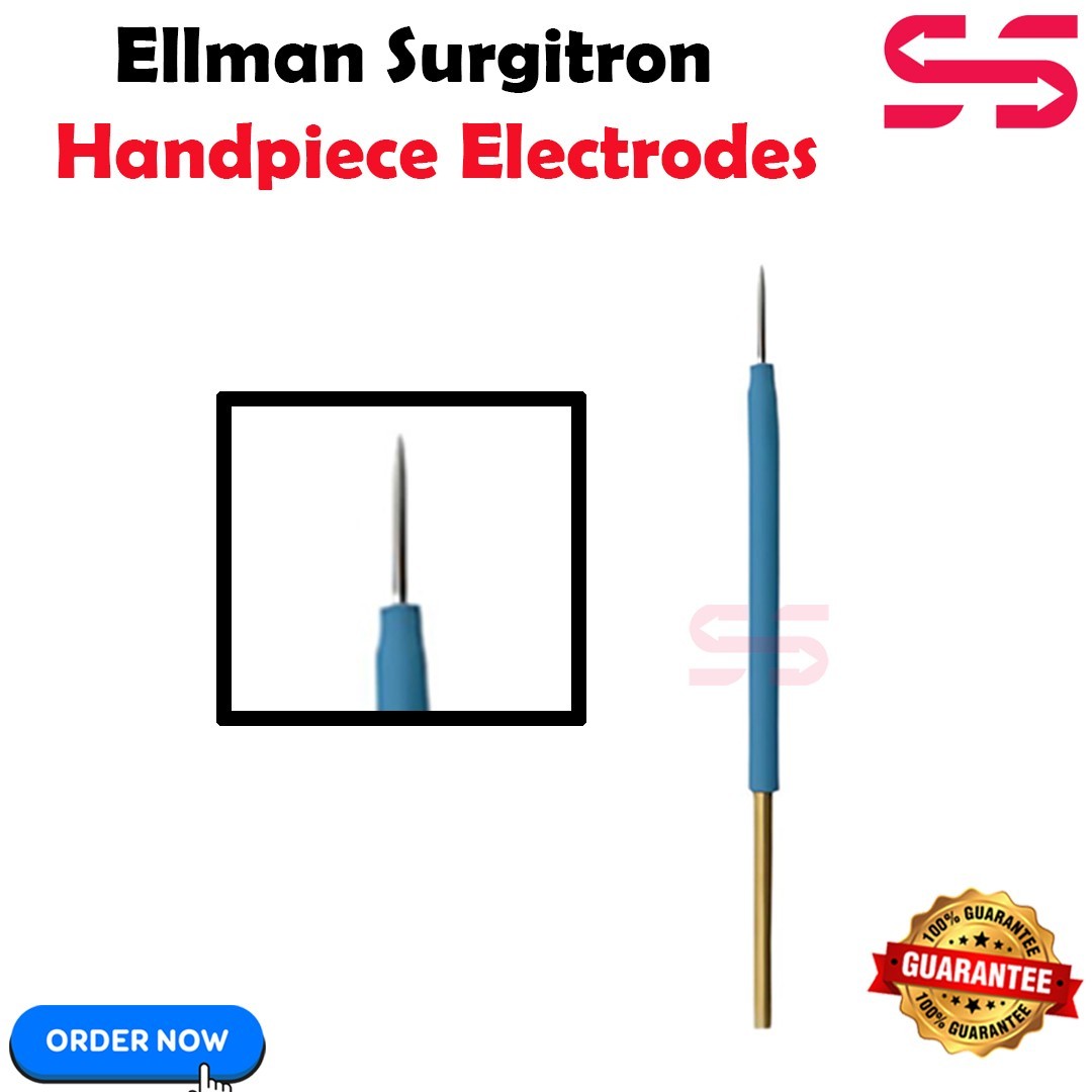 Ellman Surgitron Handpiece & Electrodes Set CE Certified Reusable-Tungsten Tips