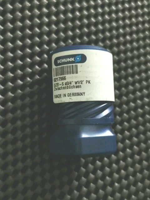 SCHUNK 0217966 GZB–S Ø0.7500″/ Ø0.5000″ / 50.5 Intermediate Sleeve 1/2″ID