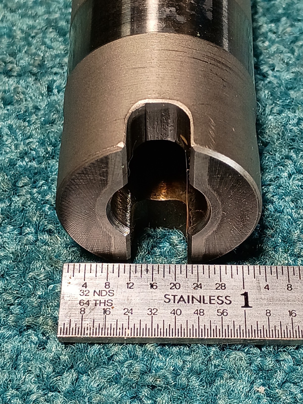 Hertel HTS Deep-Hole Drilling Extension 14″ OAL 32mm SHK 28mm Nose 2 Deg. Taper