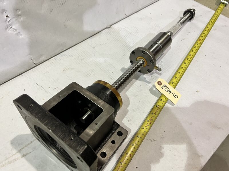 TSUBAKI BALL SCREW ASSY. # 31F-1015-4 THD LENGHT: 21.5″ THD dia: 25mm