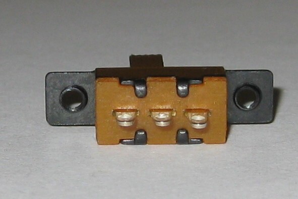 0.5A SPDT Miniature Panel Mount Slide Switch w/ Metal Body + Long Lever – 50 VDC