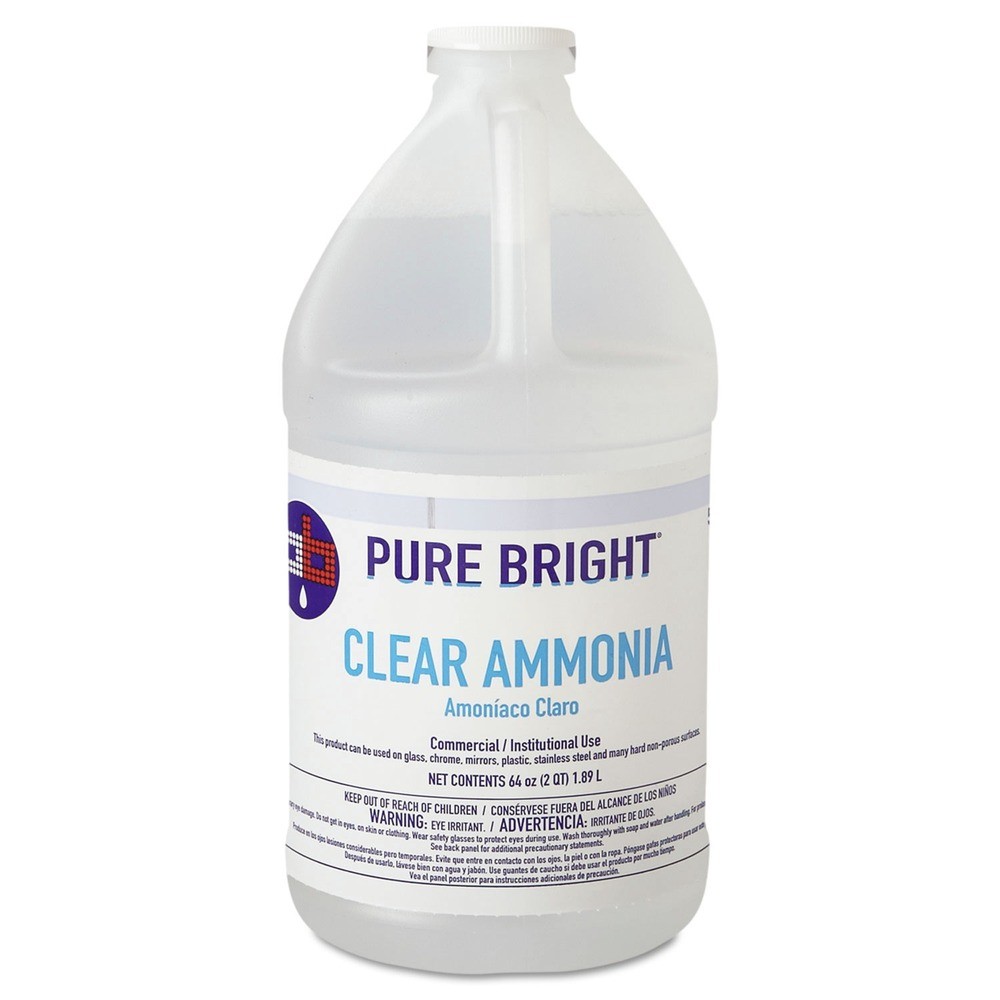 Pure Bright 19703575033 64 oz. Bottle Clear Ammonia (8/Carton) New