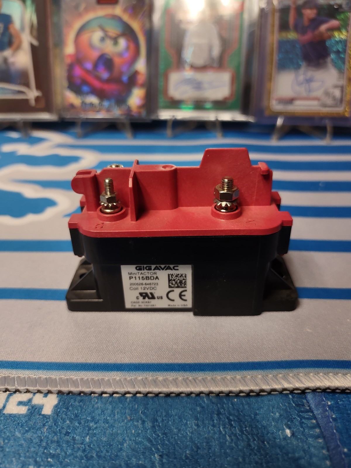 GIGAVAC P115BDA Minitactor Contactor Relay 12V DC 50 AMPS 50A P115 #B900