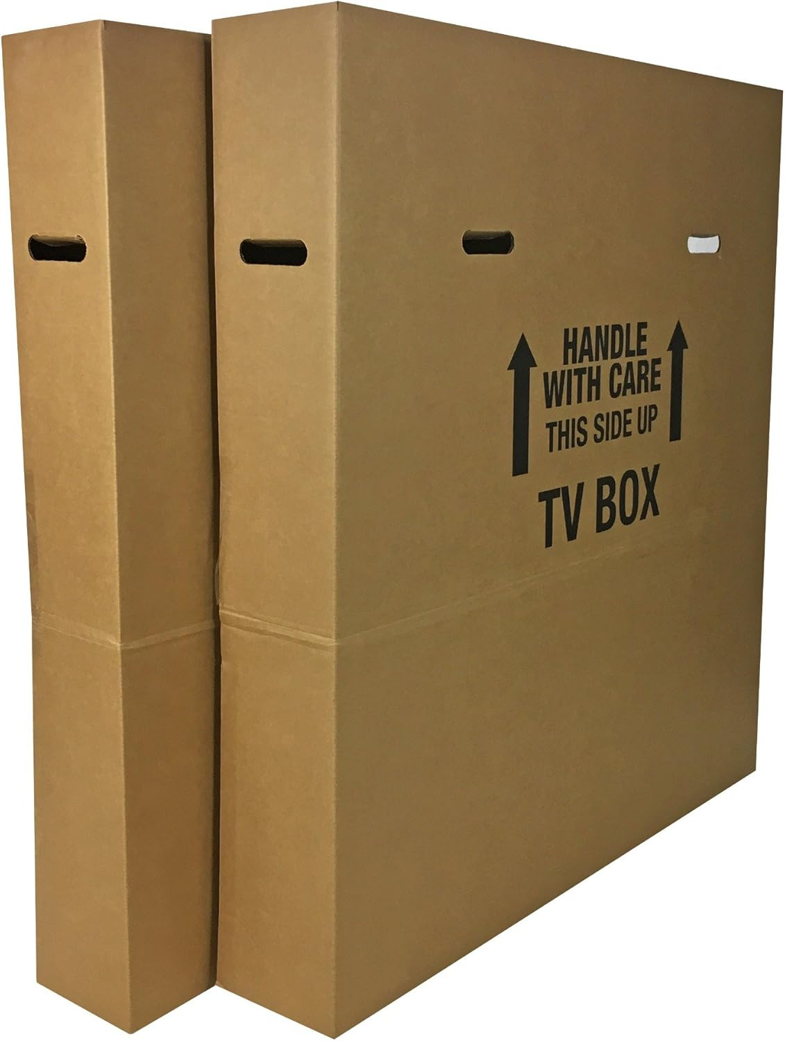 TV Moving Box (2 Pack) Fits up to 70″ Plasma, LCD, or LED, 72X6X42