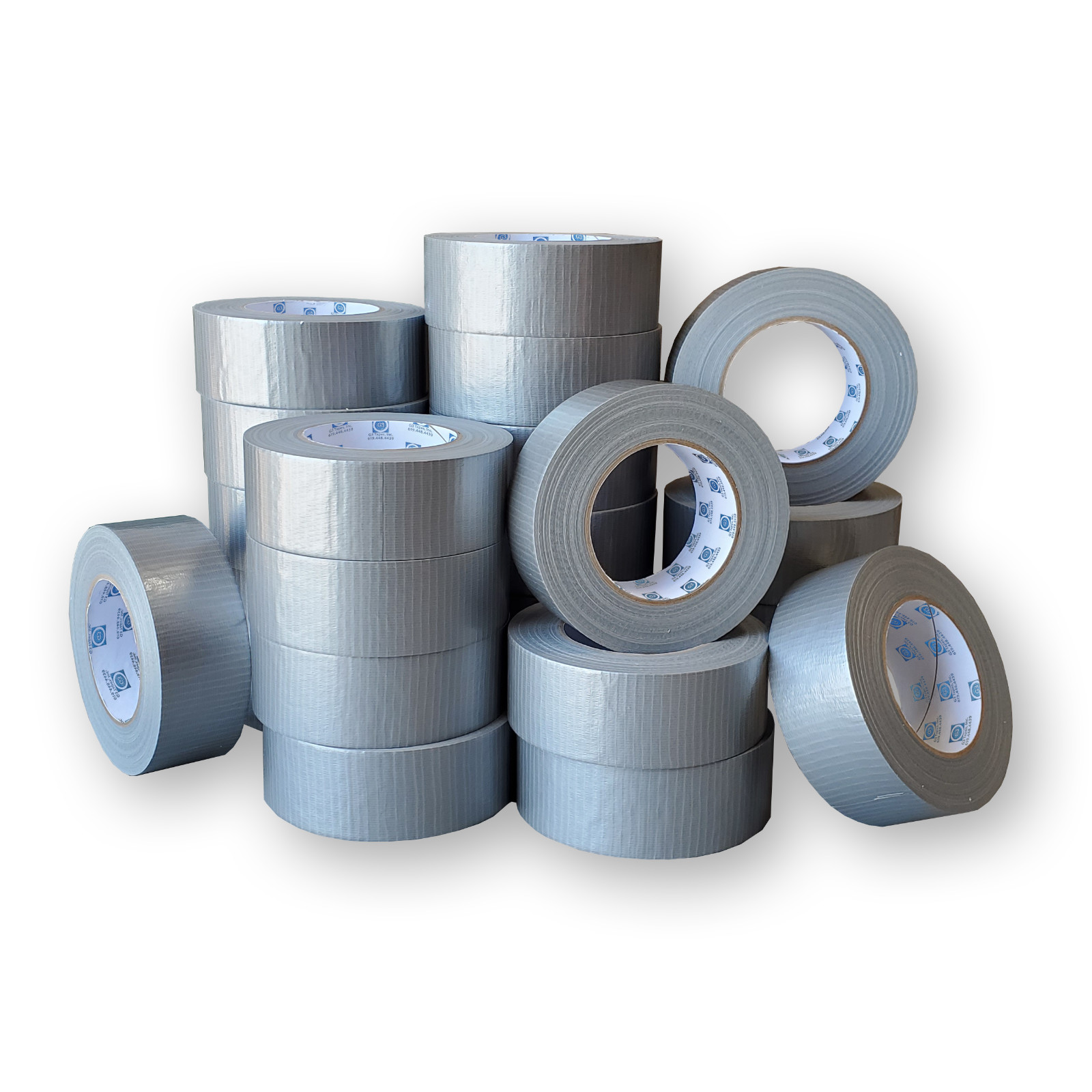 Silver Duct Tape 7 MIL 2″x 55yds (1 Case / 24 Rolls / $3.75 Roll) Free Shipping!