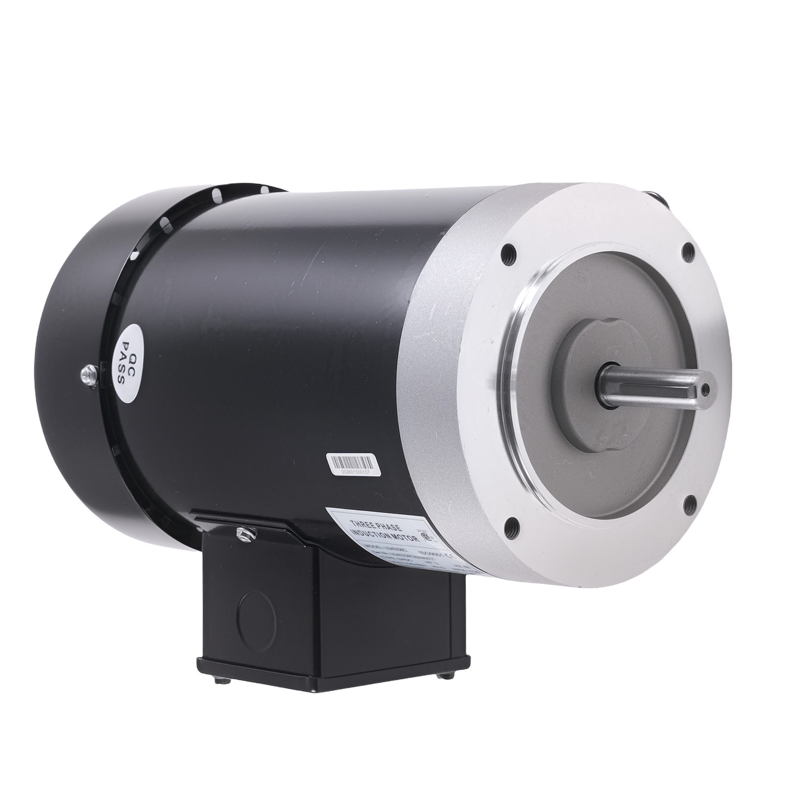 2 HP Electric Motor Three Phase 56C Frame TEFC 208-230/460 Volt 5/8″ Shaft