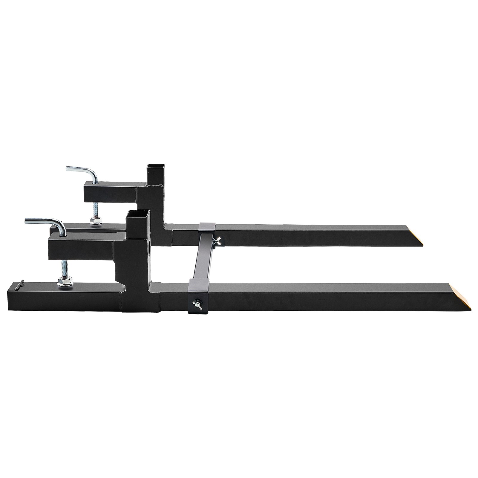 VEVOR 43″ 2000lbs Pallet Forks Clamp On Tractor Forks w/Adjustable Bucket Forks