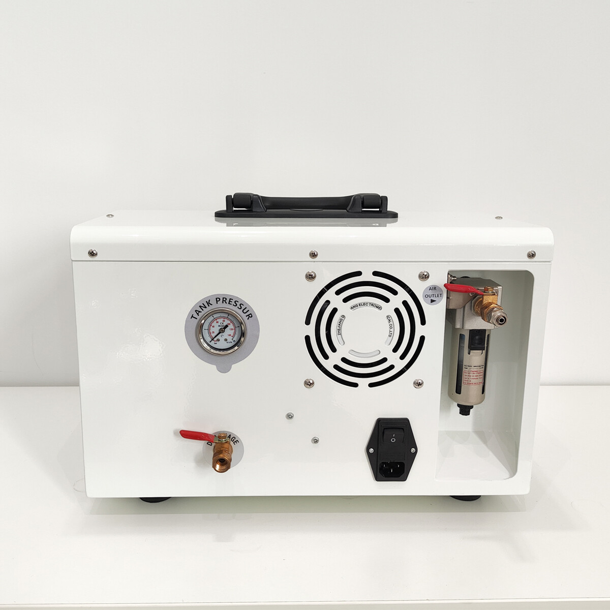 Greeloy 600W Mobile Oil-Free Dental Air Compressor GU-P300 for Dental Cart/Chair