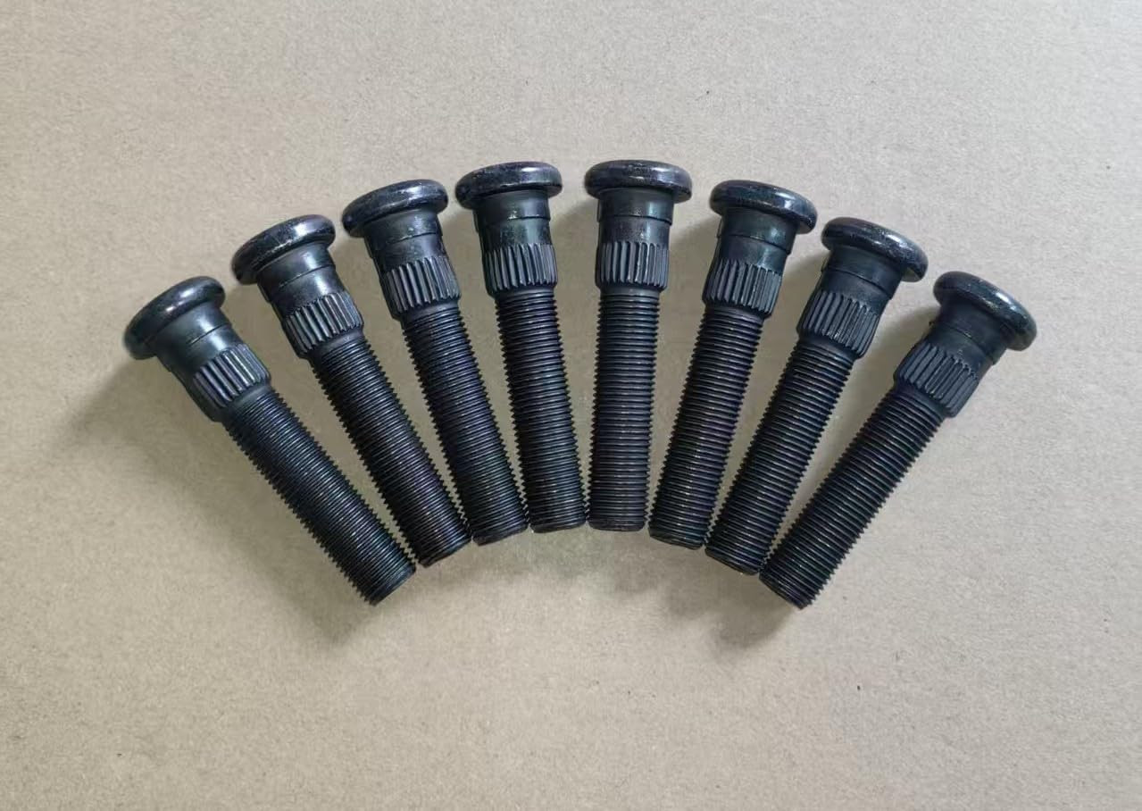 8Pcs 9/16-18 Serrated Wheel Stud Bolts 610-563 3.0 In. UHL Replacement for 1977-