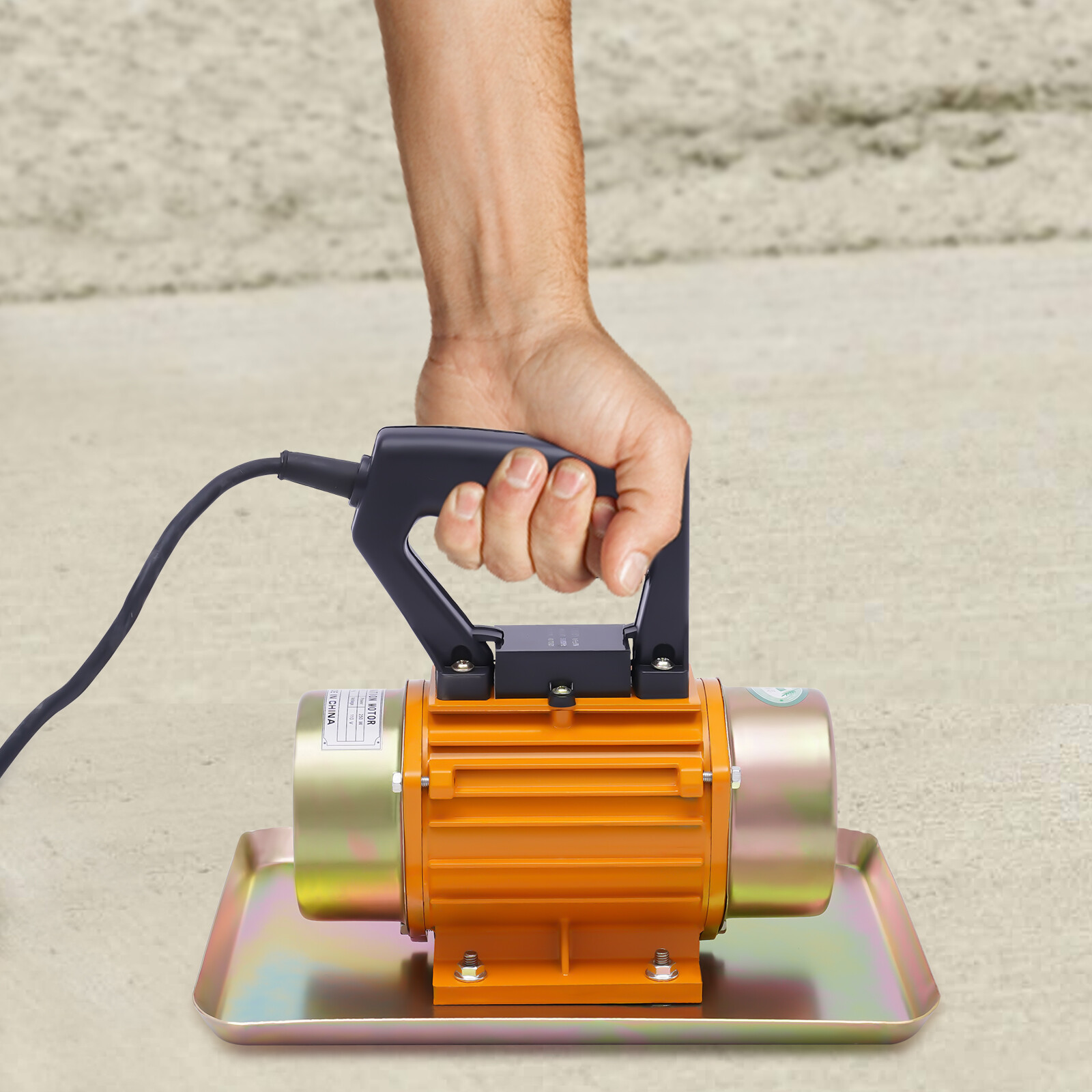 Electric Handheld Concrete Mortar Vibrating Tool Smoothing Cement Vibrator NEW