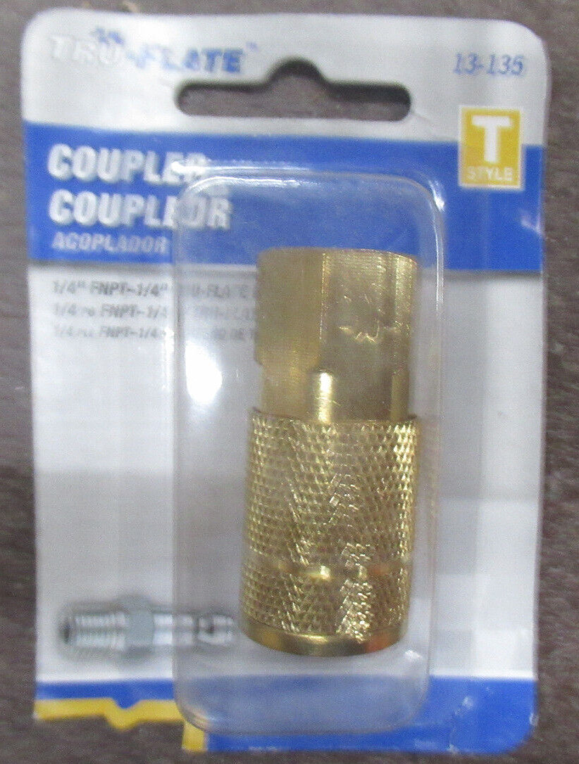 TRU-FLATE 13-135 COUPLER 1/4″