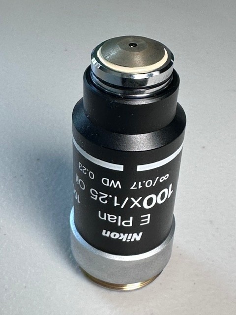 Nikon E Plan Objective Set 4x 10x 40x 100x Oil Infinity Eclipse E200 E400 RMS