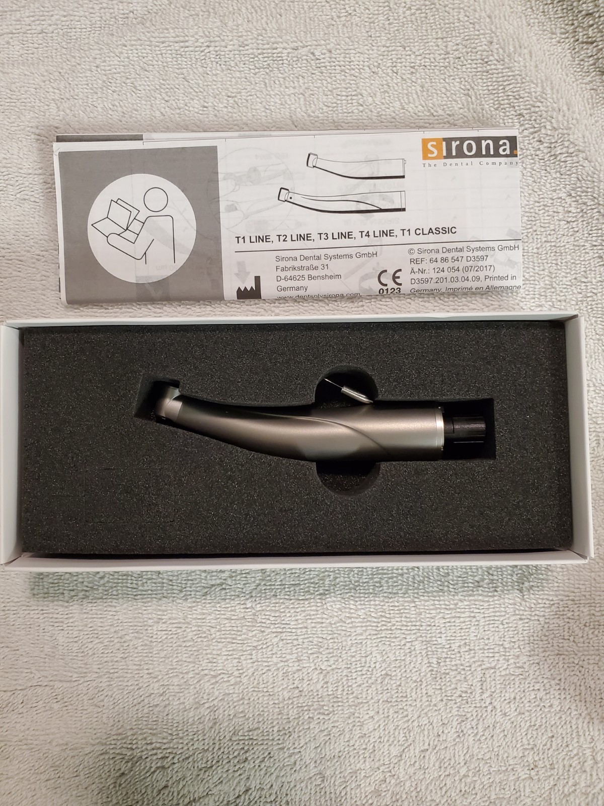 Sirona T1 Line Endo 6L Contra-Angle 6:1 Endodontic Handpiece # 6527191