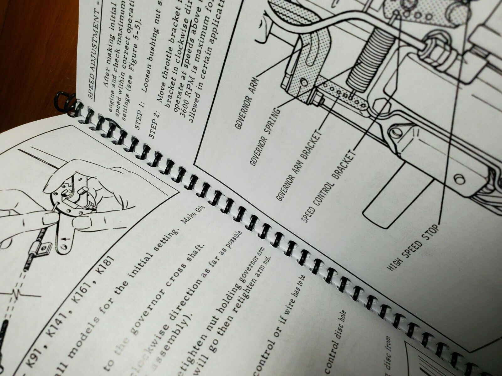 Kohler K91 K141 K161 K181 K241 K301 K321 K341 Single Engine Service Manual 6/81