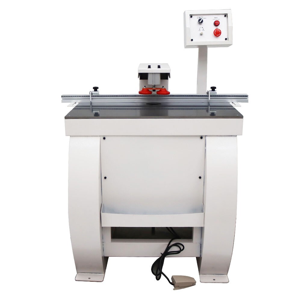 110V Dust-free Pneumatic Woodworking Hinge Drilling Machine 45-9.5 0.6-0.8MPA