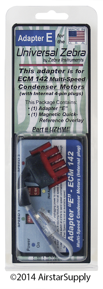 Universal Zebra UZ-1 Adapter E # UZHME for ECM142 Signal Controlled ECM Motors