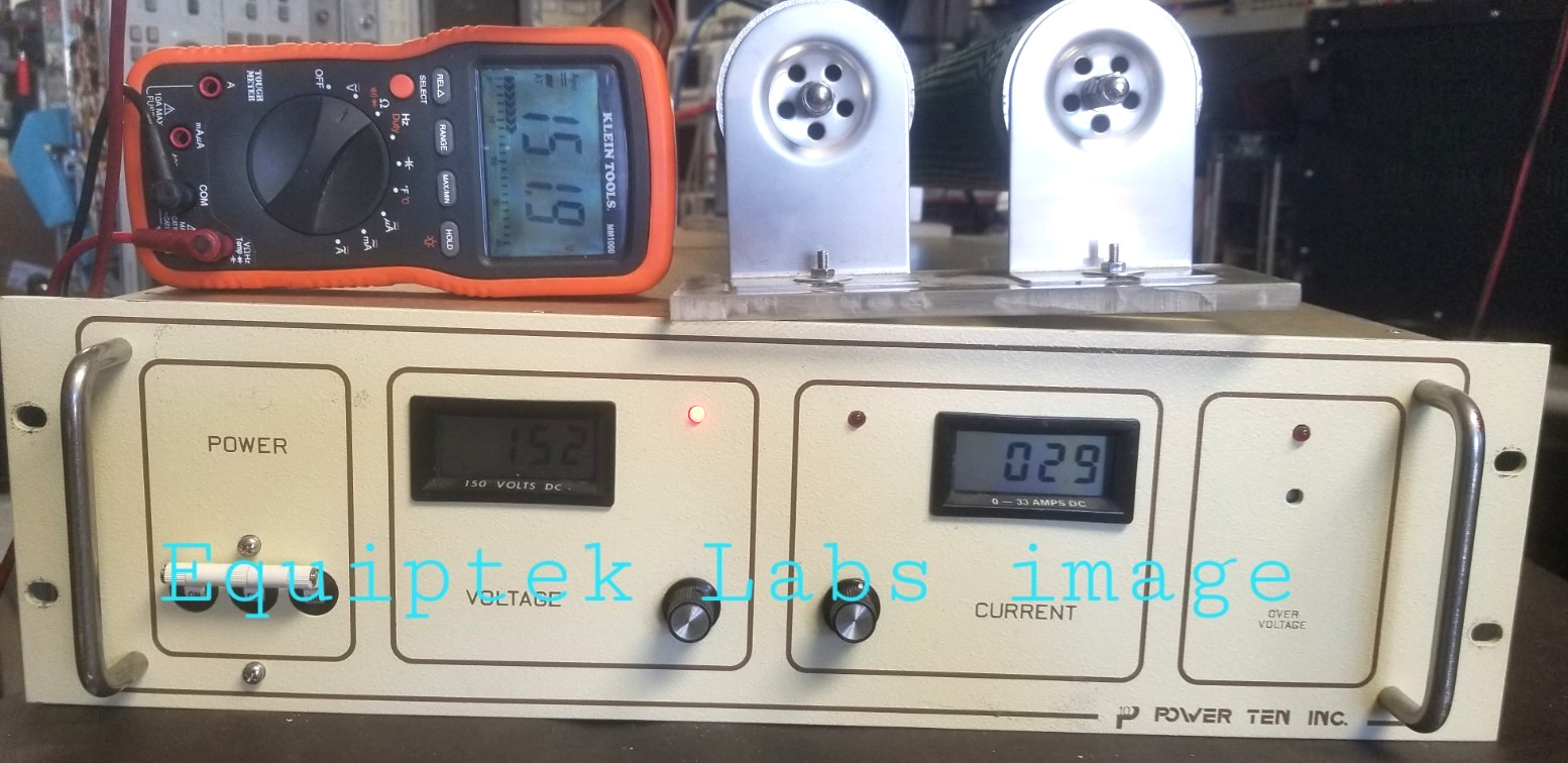 System Power Supply 0 – 150VDC 33ADC 5kW TESTED @ MAX POWER Power Ten 4600D