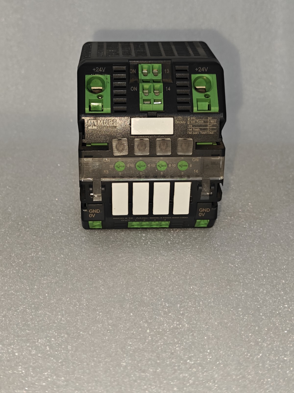 MurrElektronik D-71570 Oppenweller 9000-41034-0401000 circuit protection free