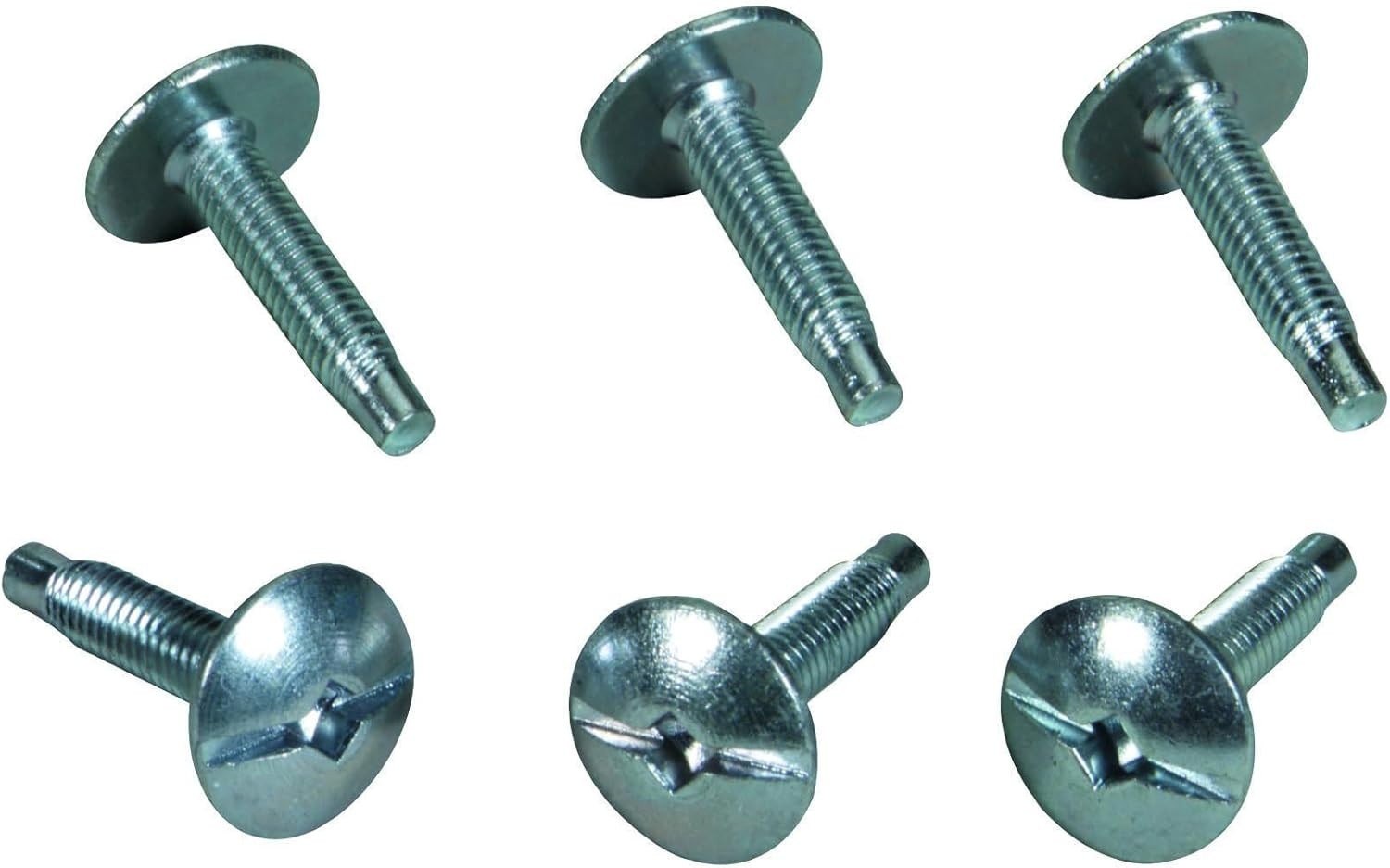 Square D – S106 Load Center Cover Replacement Screws, 6-Pack, Silver, 6 Count