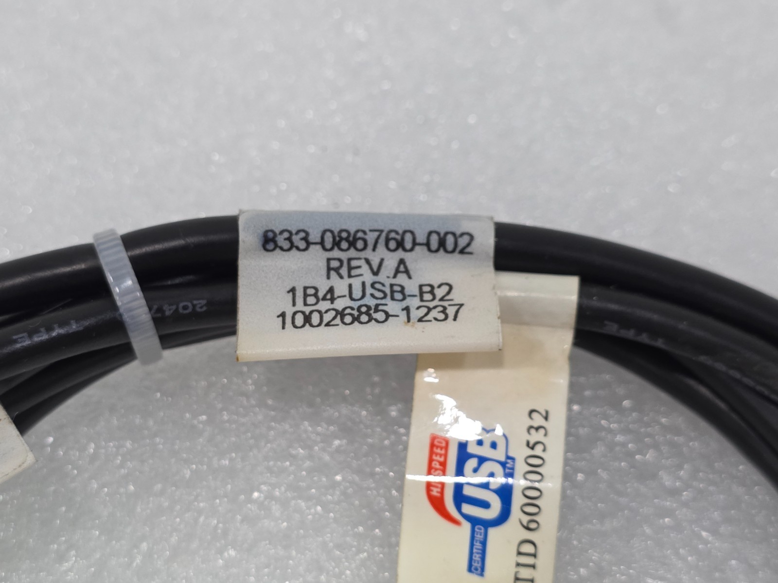 Lam Research Cable 833-086760-002,833-086759-012 (As-Is)