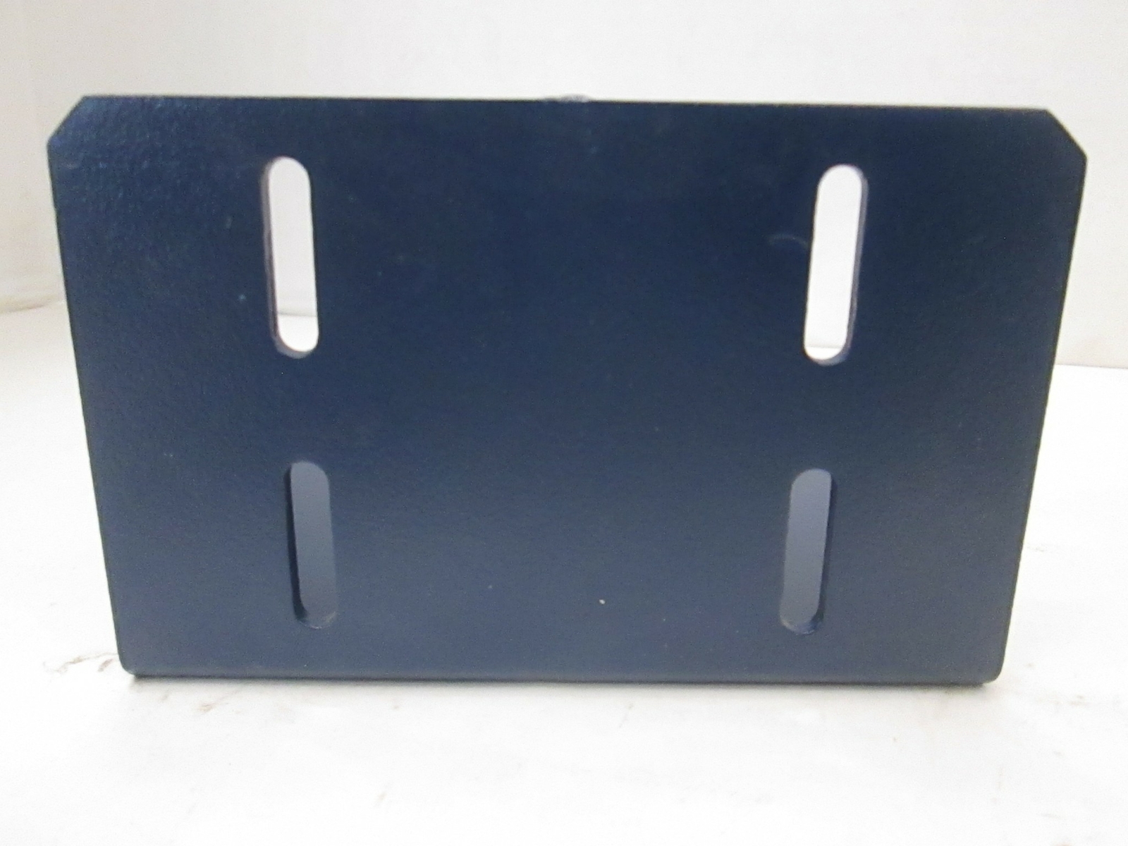 3.5×5.2 inch Blue Powder Coated Aluminum Gen Purpose Bracket, New w gusset