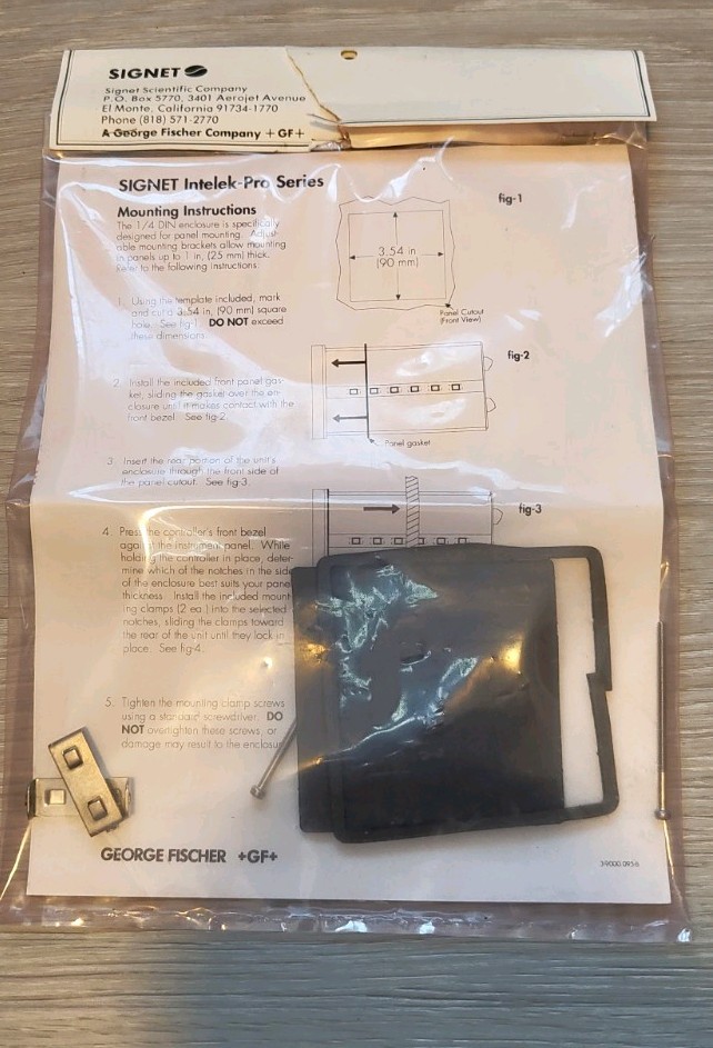 +GF+ SIGNET, CONDUCTIVITY/RESISTIVITY CONTROLLER MODLE# 3-9050CR-1