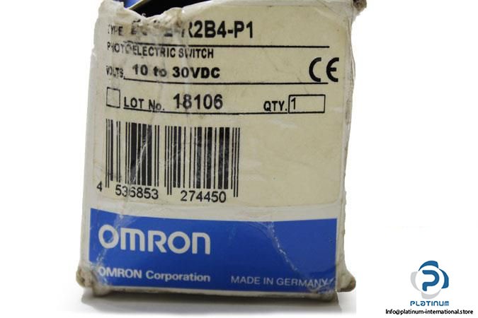 OMRON E3F2-R2B4-P1 PHOTOELECTRIC SWITCH SENSOR_OMRON E3F2R2B4P1