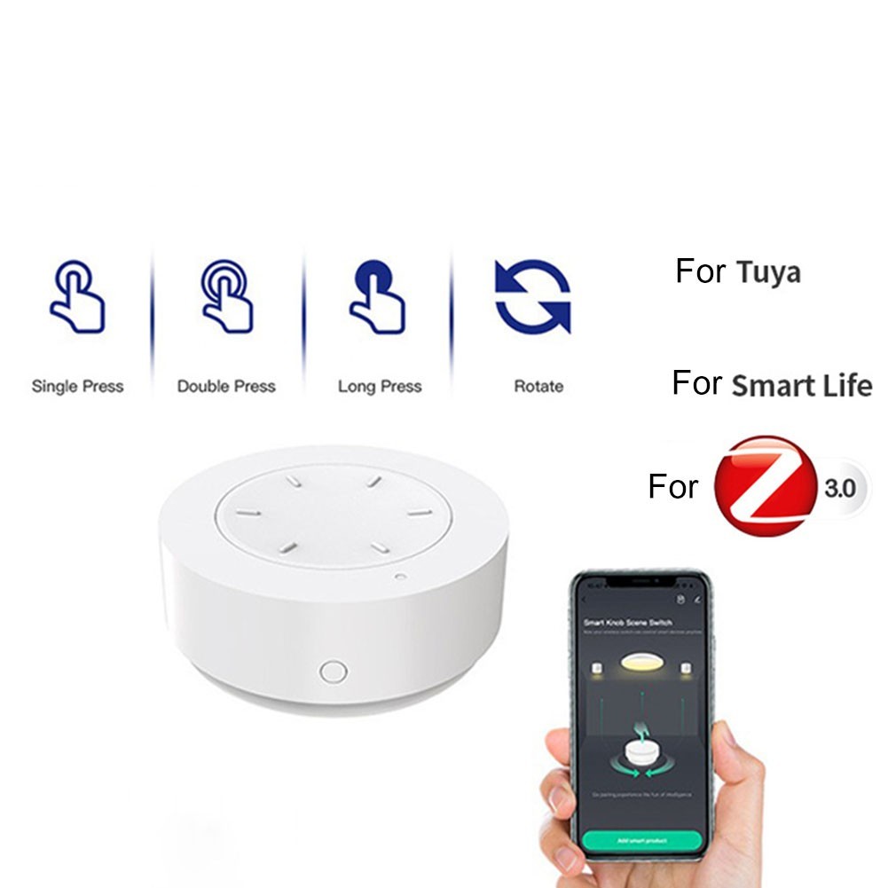 For Zigbee Compatible Smart Knob Dimming Switch For Any Room In Your Home