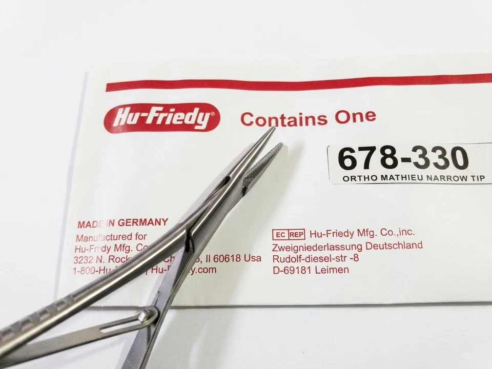 HU FRIEDY Mathieu Narrow Tip Orthodontic Plier | 678-330