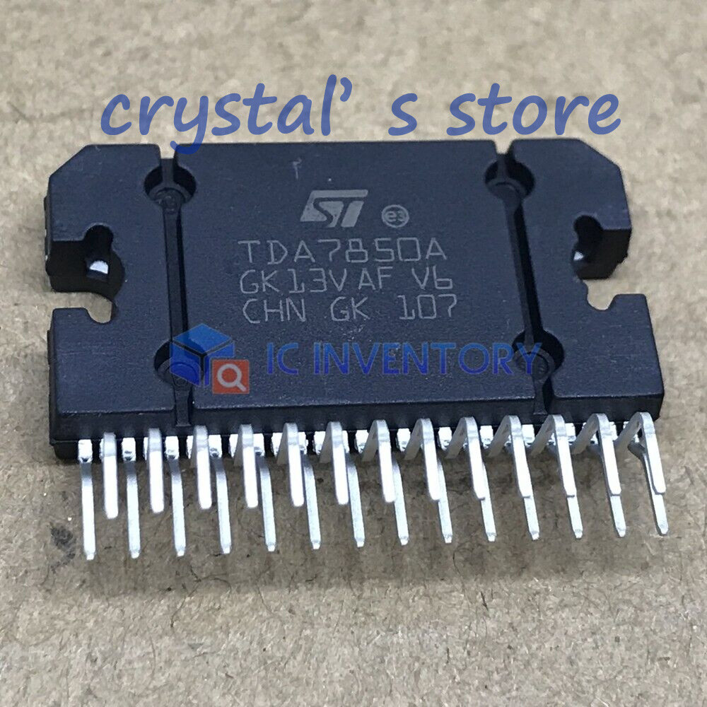 1PCS TDA7850A ZIP-27 Audio Amplifiers 4 x 50 W MOSFET Quad Bridge Pwr Amplifie