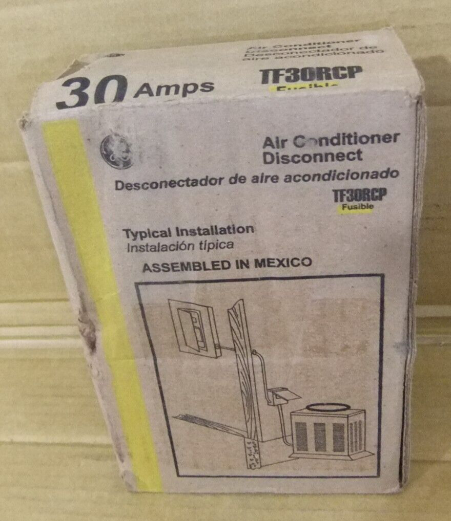 GE TF30RCP 240V 30A AC Disconnect Safety Switch –