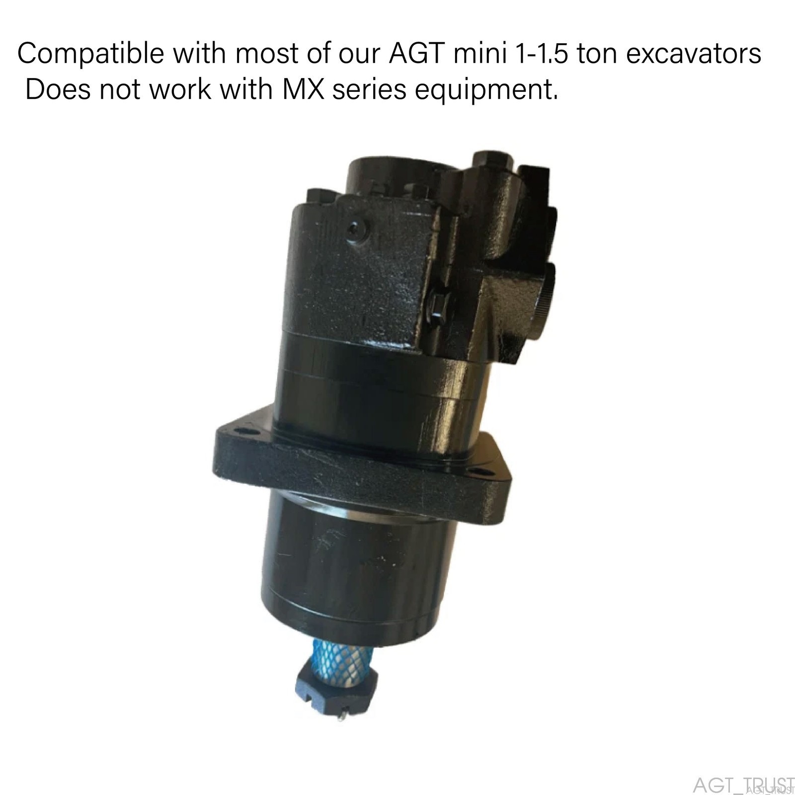 Agrotk Drive Motor for 1-1.5 ton Mini Excavator Attachment |12TMOTOR