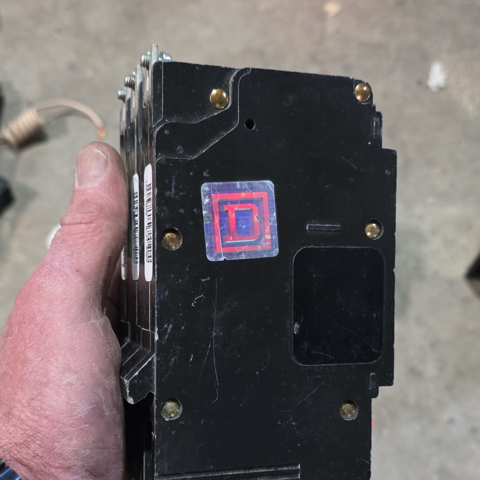 Square D EDB34035 35A 3-Pole 240V 480Y/277V AC Circuit Breaker Switch