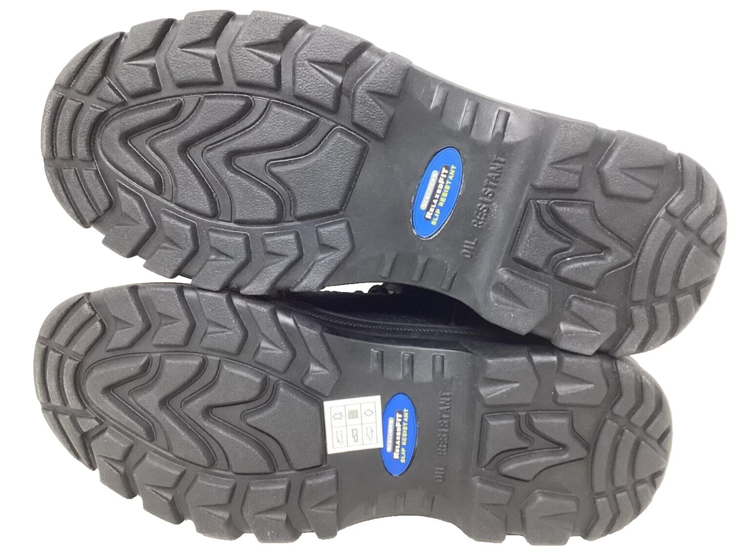 Skechers Men’s Workshire Condor EH Lace Up Work Boots Black Size:10 127T