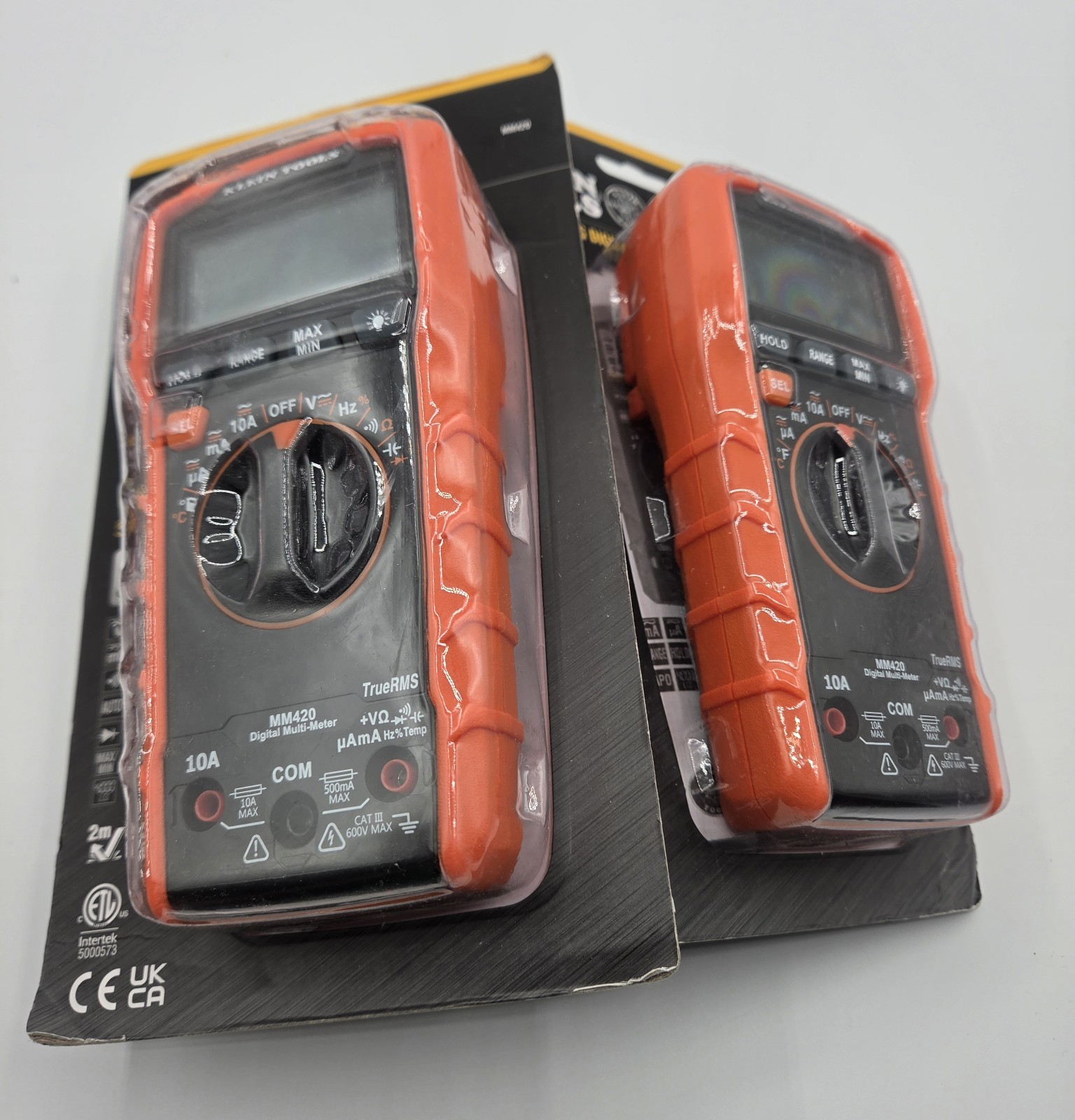 Klein Tools MM420 True RMS Digital Multimeter Auto-Ranging w/Test Leads **NEW**