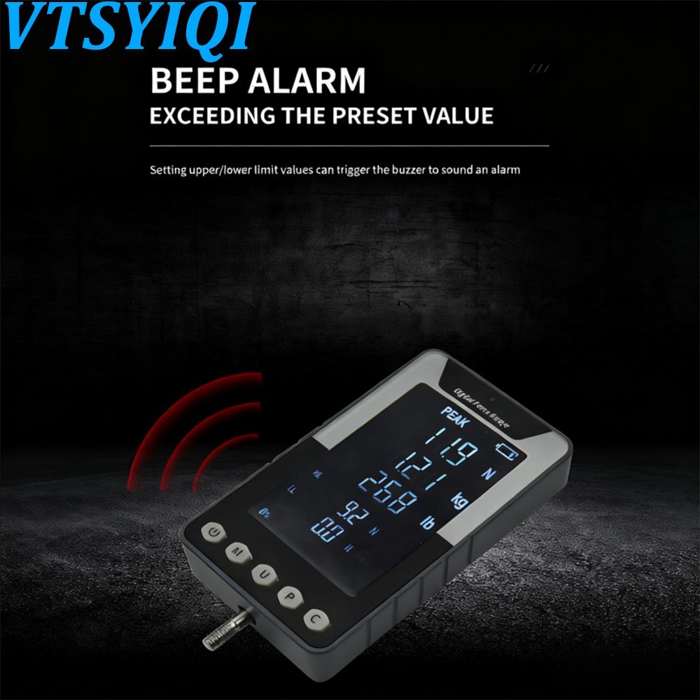 Digital Push-pull Meter with Max Load Value 3N 0.3Kg 0.65Lb Test Range 0.3-3N.m