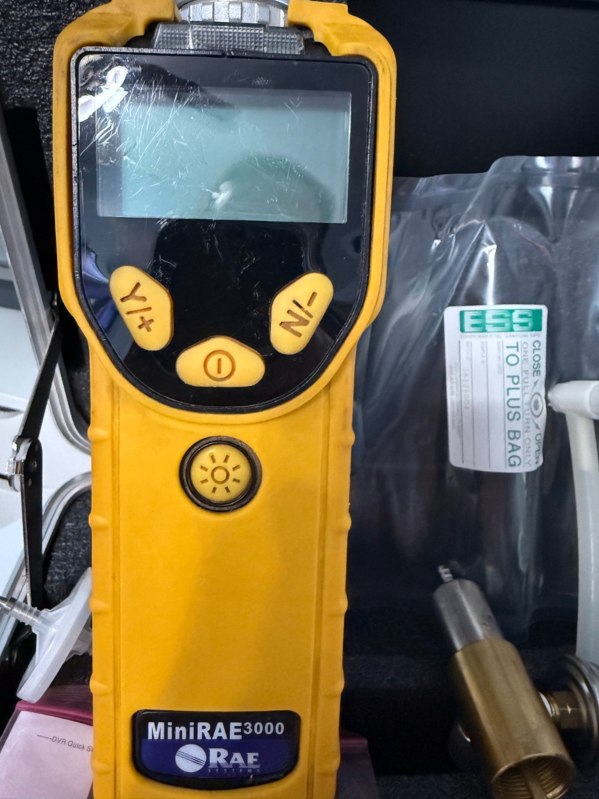 Honeywell MiniRae 3000 10.6ev VOC photoionization gas detector handheld hazmat